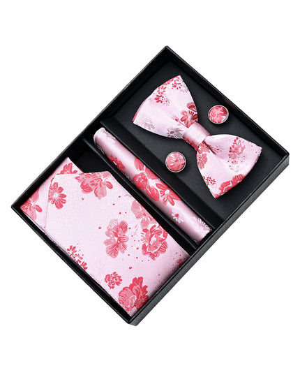 moustache-kids-pink-floral-tie-bowtie-pocketsquare-cufflinks-set-ma42044