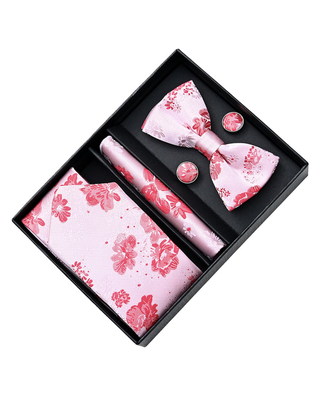 moustache-kids-pink-floral-tie-bowtie-pocketsquare-cufflinks-set-ma42044