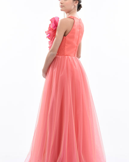 kids-atelier-tulleen-kid-girl-orange-malaga-halter-ruffle-gown-2962-orange-fuchsia