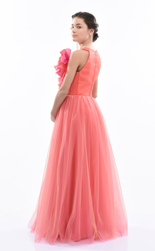 kids-atelier-tulleen-kid-girl-orange-malaga-halter-ruffle-gown-2962-orange-fuchsia