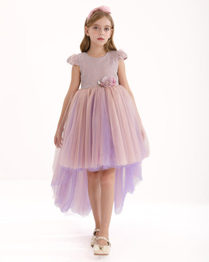 Purple Abinante Glimmer Dress