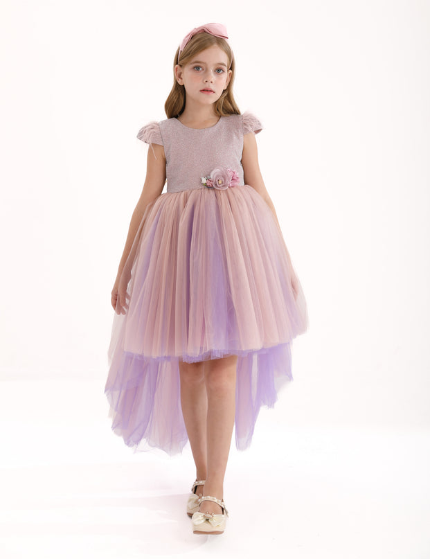 Purple Abinante Glimmer Dress