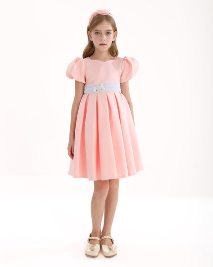 Pink Easton Teacup Belt Dress