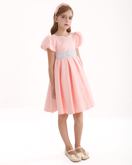 Pink Easton Teacup Belt Dress