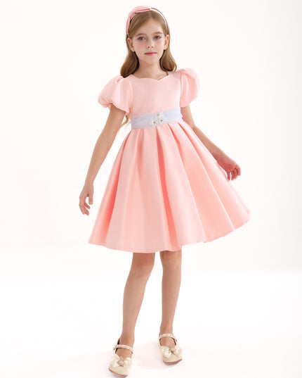 Pink Easton Teacup Belt Dress