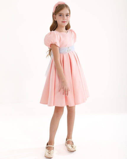 Pink Easton Teacup Belt Dress