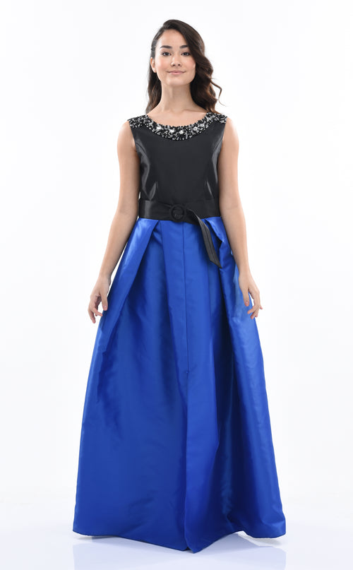 kids-atelier-tulleen-kid-girl-blue-lucena-sleeveless-gem-gown-3079-black-blue