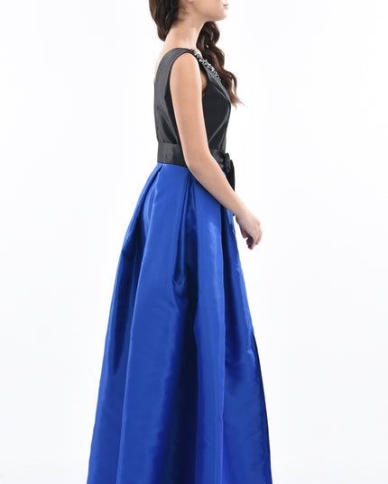 kids-atelier-tulleen-kid-girl-blue-lucena-sleeveless-gem-gown-3079-black-blue