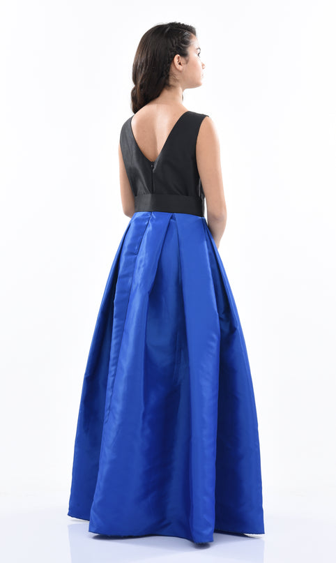 kids-atelier-tulleen-kid-girl-blue-lucena-sleeveless-gem-gown-3079-black-blue