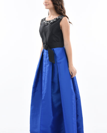 kids-atelier-tulleen-kid-girl-blue-lucena-sleeveless-gem-gown-3079-black-blue