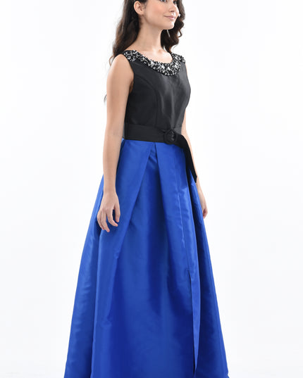 kids-atelier-tulleen-kid-girl-blue-lucena-sleeveless-gem-gown-3079-black-blue