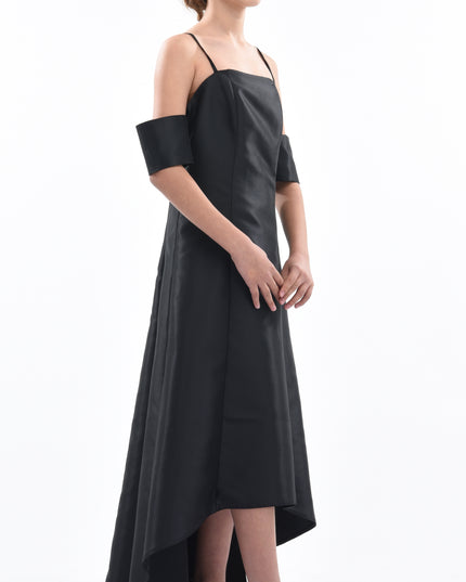 Black Bexley Hi-low Gown