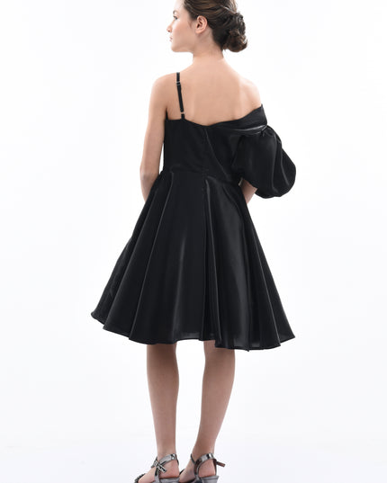 Black Felice Off Shoulder Dress