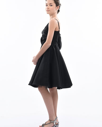 Black Felice Off Shoulder Dress