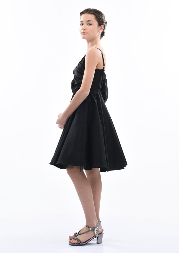 Black Felice Off Shoulder Dress