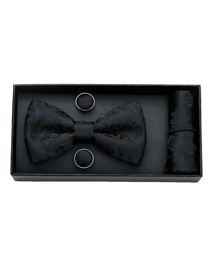 moustache-kids-black-floral-bowtie-cufflinks-square-set-ma42019