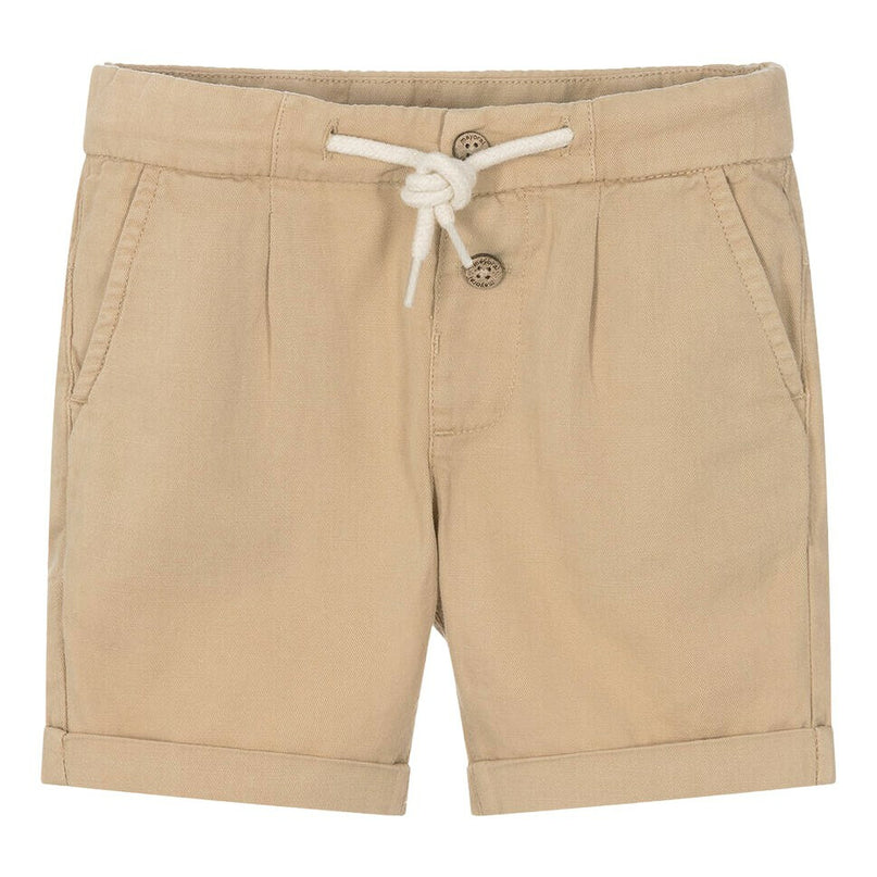 Beige Chino Shorts