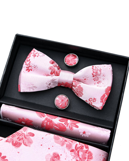 moustache-kids-pink-floral-tie-bowtie-pocketsquare-cufflinks-set-ma42044