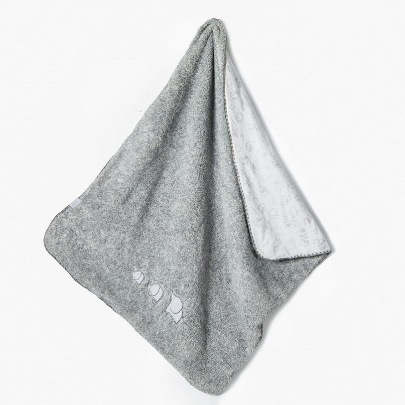 Gray Welsoft Blanket