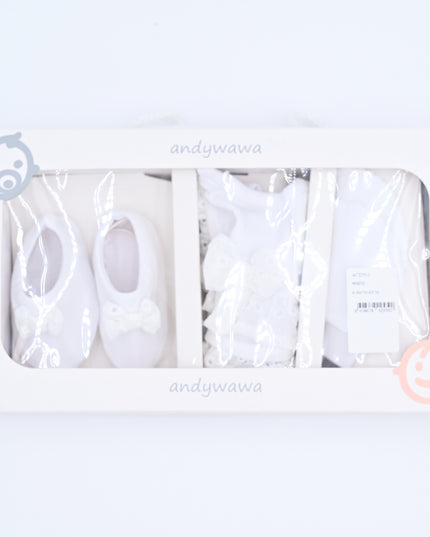 White 3pc Newborn Set