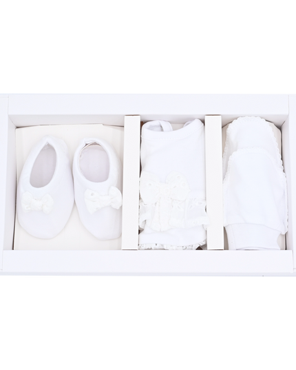 White 3pc Newborn Set