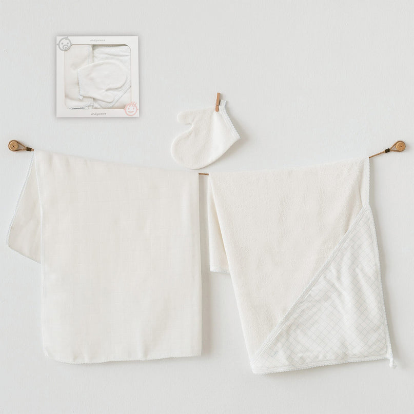 Andy Wawa-AC9652-ERCU-3 PCS SET TOWEL MUSLIN CHIC BOYS