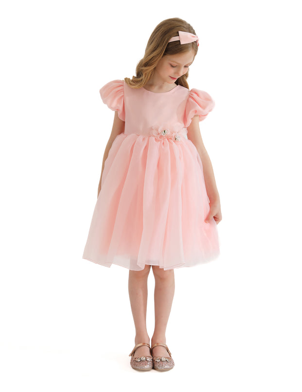 Pink D'Amico Floral Teacup Dress