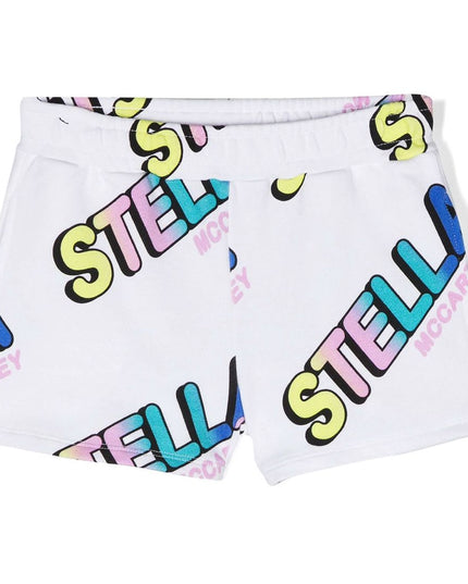 stella-White Logo Shorts-tu6d09-z1658-100mc