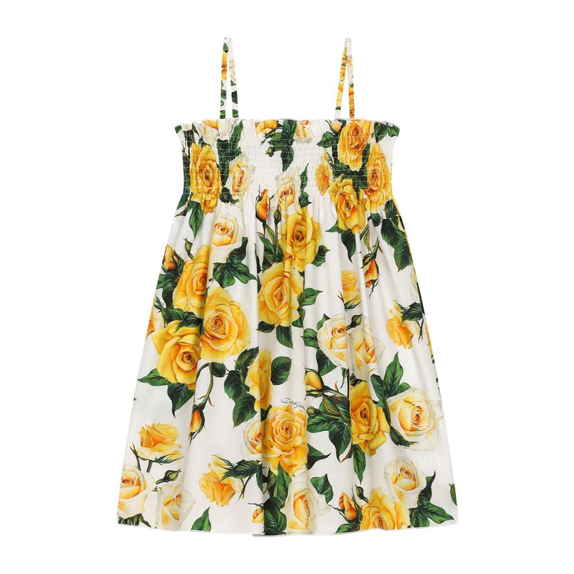 dg-l52da6-hs5qr-ha3vo-Yellow Rose Print Cotton Dress