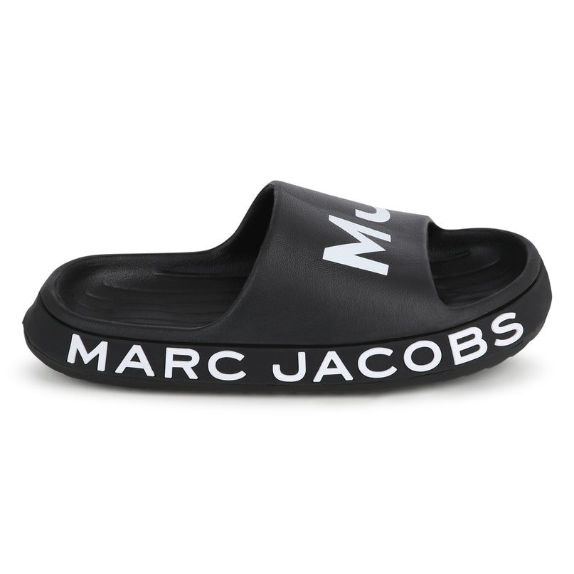 marc-jacobs-w60131-09b-ku-Black Logo Slides