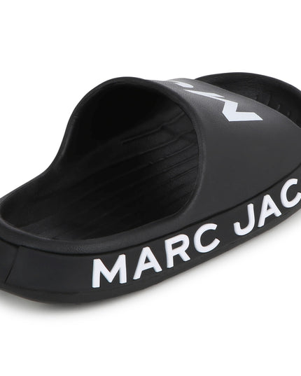 marc-jacobs-w60131-09b-ku-Black Logo Slides