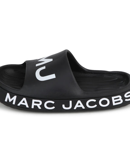 marc-jacobs-w60131-09b-ku-Black Logo Slides