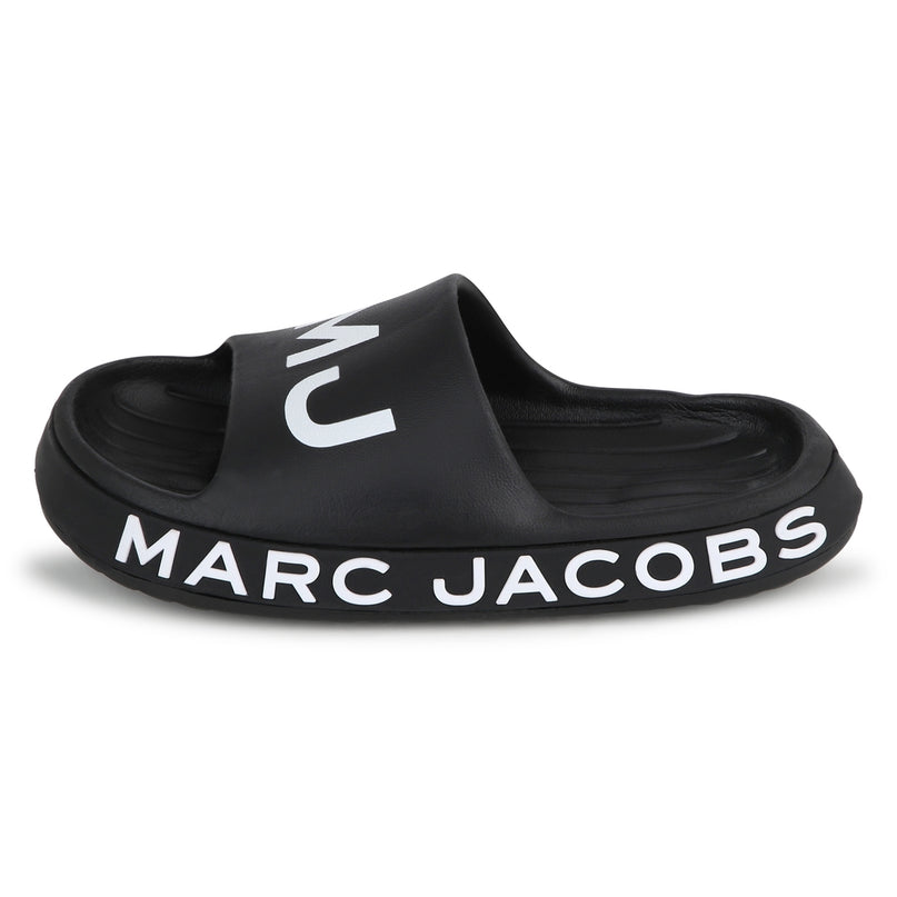 marc-jacobs-w60131-09b-ku-Black Logo Slides