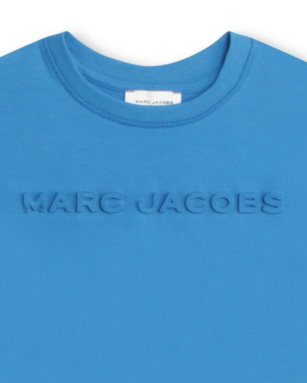 marc-jacobs-w60039-873-Blue Logo T-Shirt