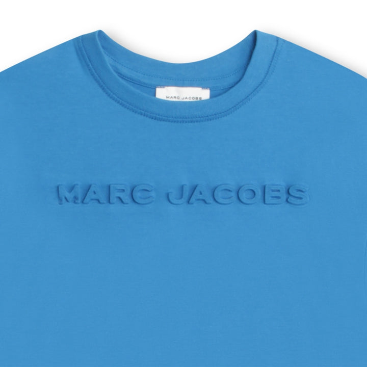marc-jacobs-w60039-873-Blue Logo T-Shirt