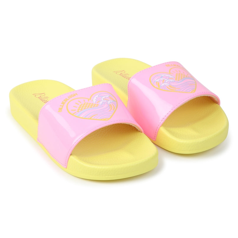 billieblush-u20396-599-kg-Yellow & Pink Flip-Flops