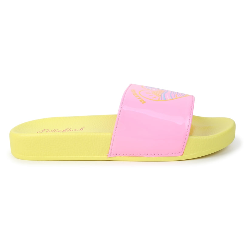 billieblush-u20396-599-kg-Yellow & Pink Flip-Flops