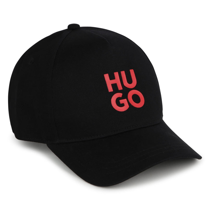 hugo-g00119-09b-Black Logo Cap