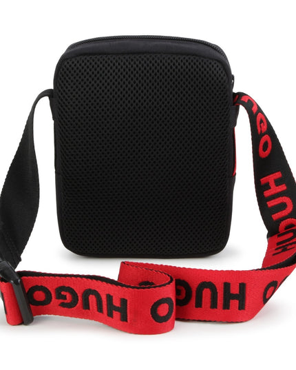 hugo-g00107-09b-Black Logo Bag