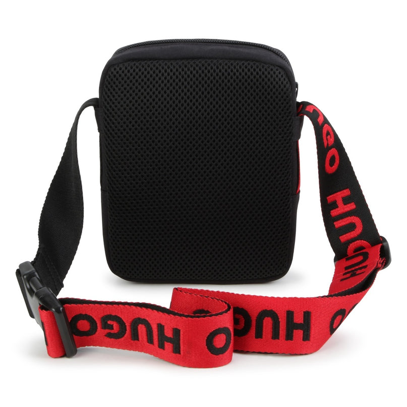 hugo-g00107-09b-Black Logo Bag