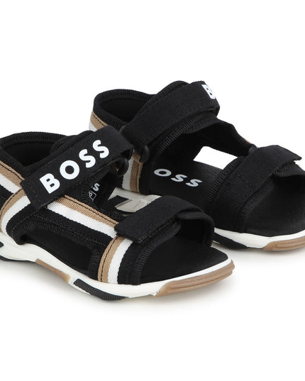 boss-j50877-09b-bb-Black Logo Sandals