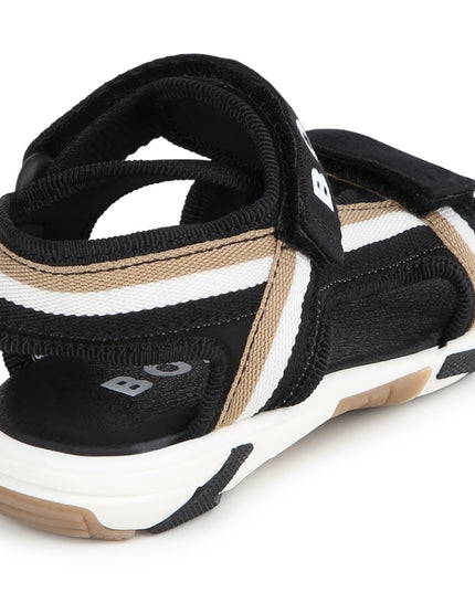 boss-j50877-09b-bb-Black Logo Sandals