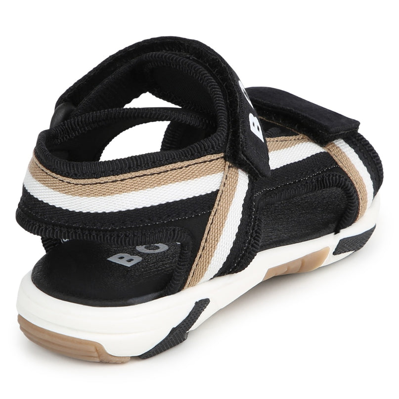 boss-j50877-09b-bb-Black Logo Sandals