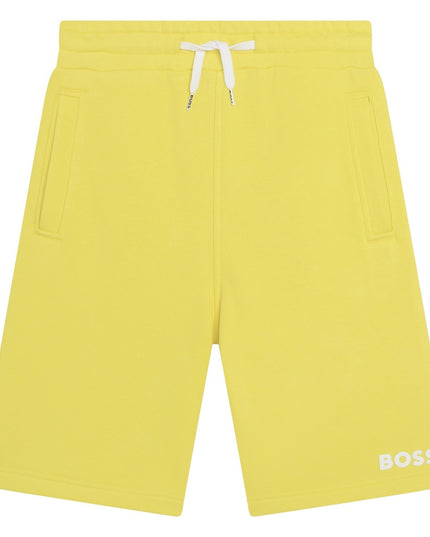 boss-j50680-508-kb-Yellow Logo Shorts