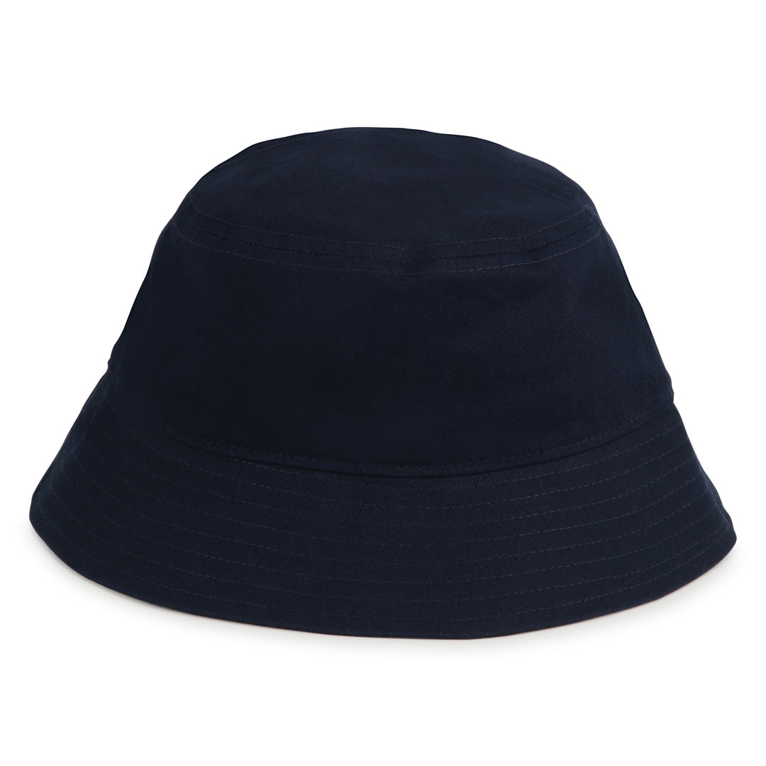 Navy Box Logo Bucket Hat