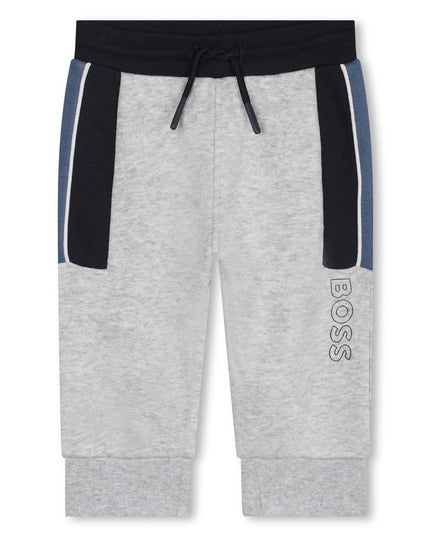 boss-j50575-a32-bb-Gray Logo Sweatpants