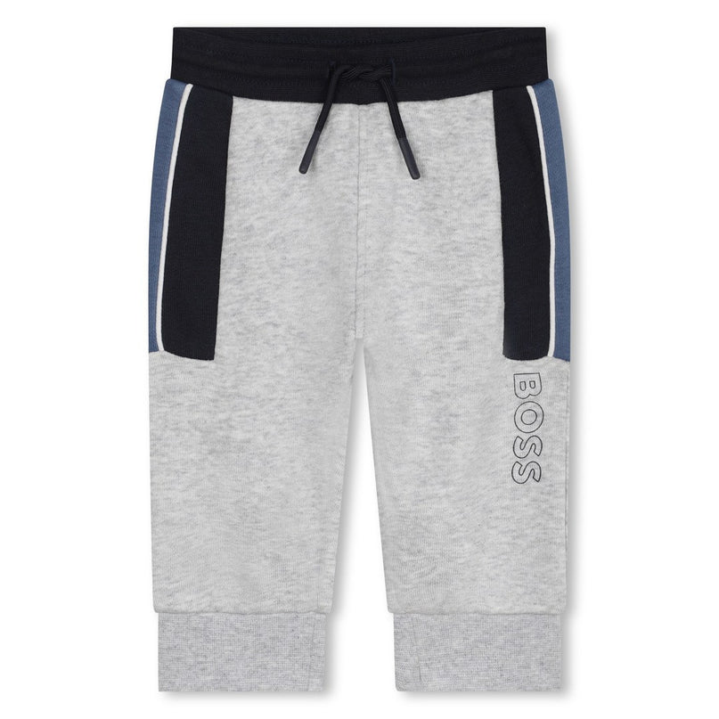 boss-j50575-a32-bb-Gray Logo Sweatpants