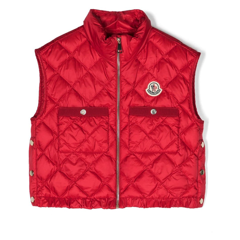 moncler-j1-954-1a000-43-595fe-448-Red Garonna Quilted Down Gilet