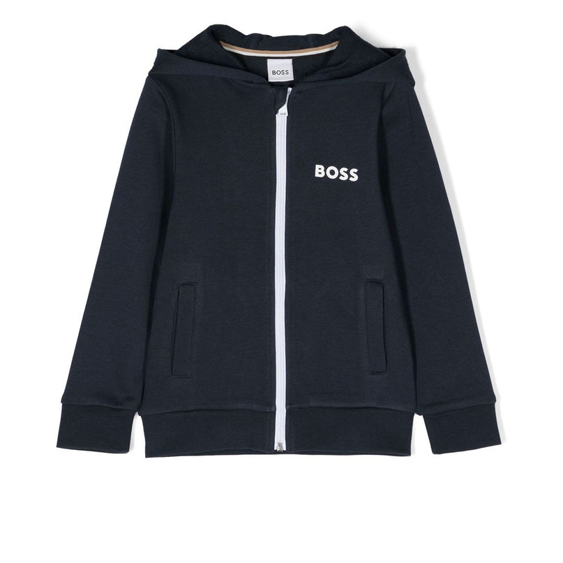 boss-j50700-849-kb-Navy Zip Up Hoodie