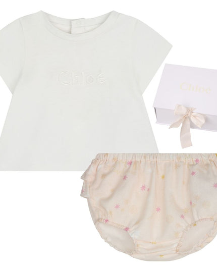 kids-atelier-chloe-orange-ruffled-shorts-white-shirt-set-c20205-s01